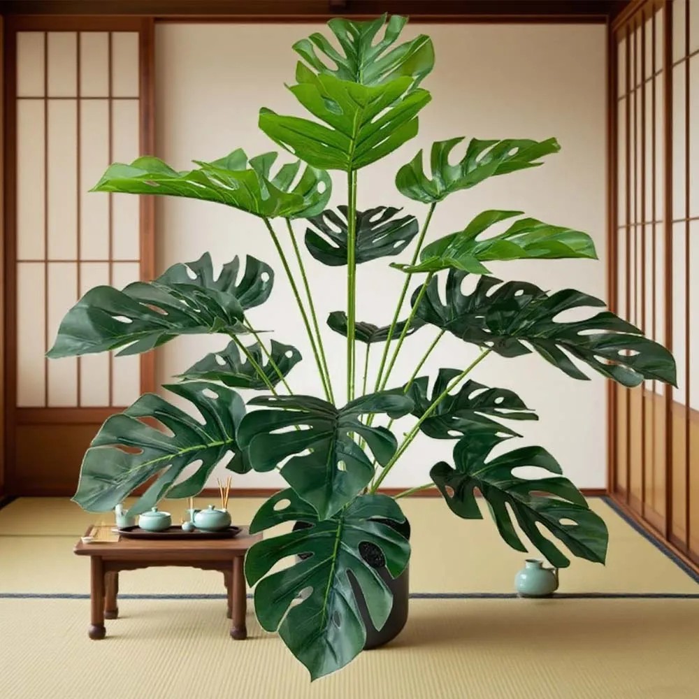 Bonsai Garden For Desk - Lifelike Artificial Turtle Leaf Bonsai Potted