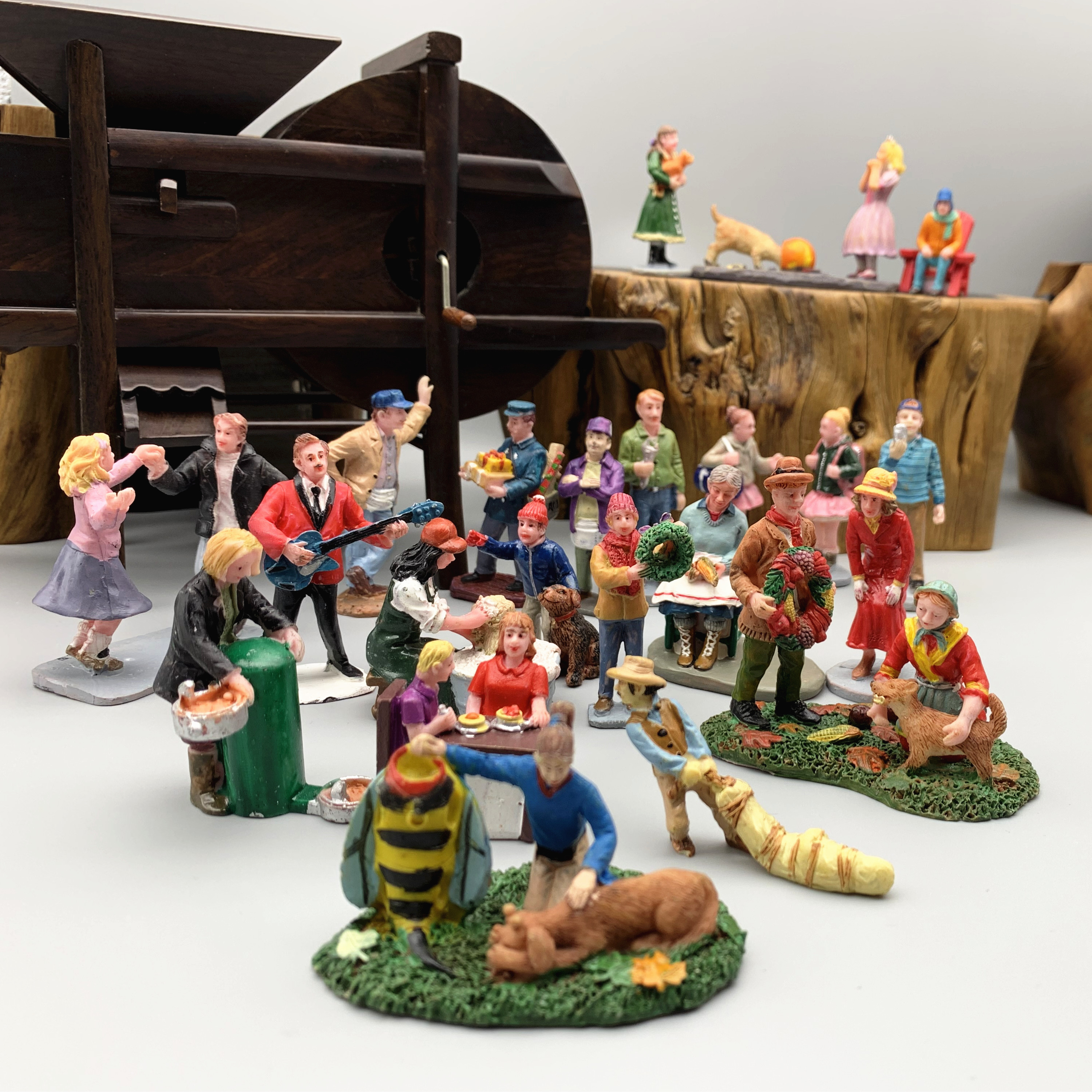 Miniature Doll Minifiigures Sa - Bonsai Garden For Desk ulasan dan harga