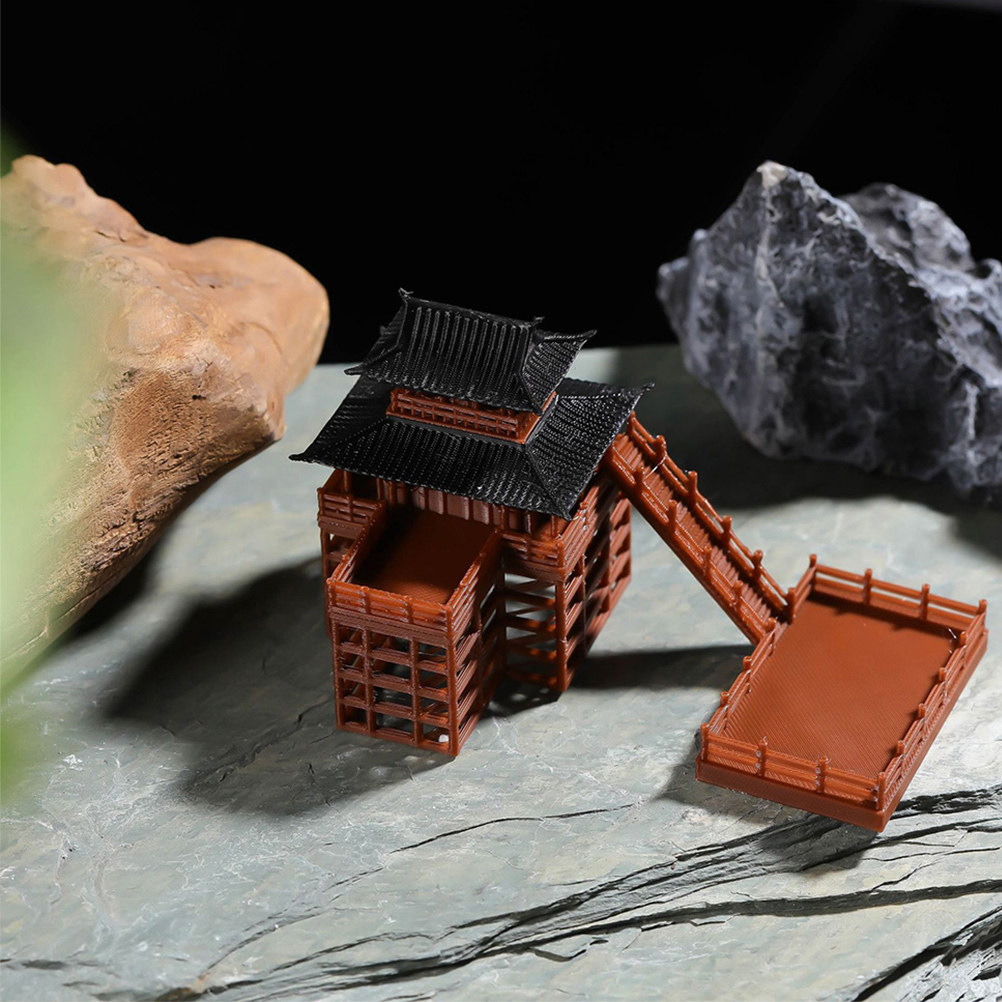 2Pcs Stilt Miniature Japanese  - Bonsai Garden For Desk ulasan dan harga