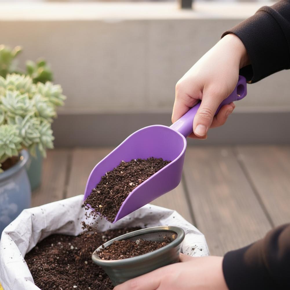 Plastic Garden Scoop Multi-fun - Soil Scoop Tool ulasan dan harga