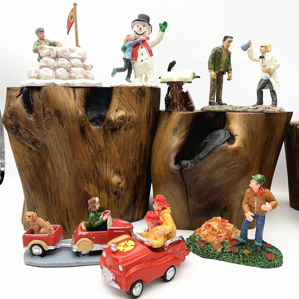 Miniature Doll Gardening Decor - Bonsai Garden For Desk ulasan dan harga