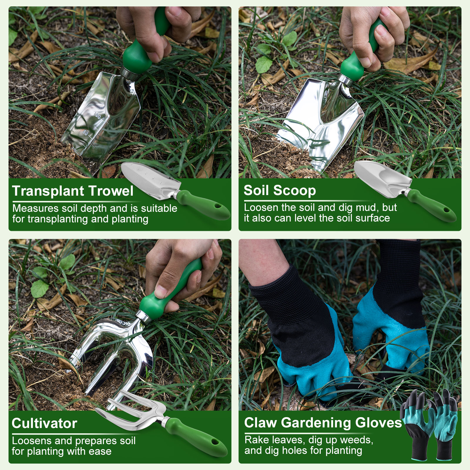 Goture Gardening Tools Set Inc - Soil Scoop Tool ulasan dan harga