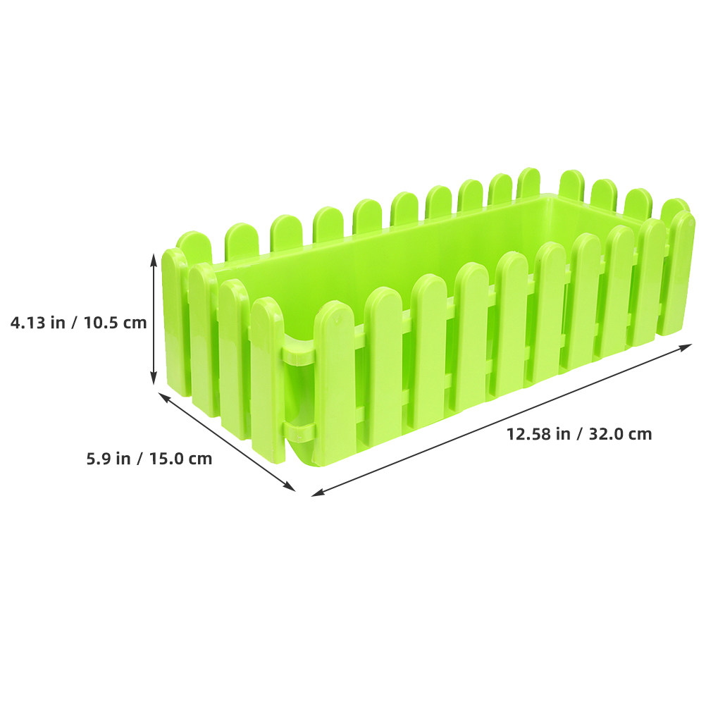 2Pcs Rectangular Planter Box O - Bonsai Garden Plants ulasan dan harga